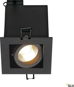 SLV KADUX 115510 Beépíthető spotlámpa 1x50W/GU10 IP20