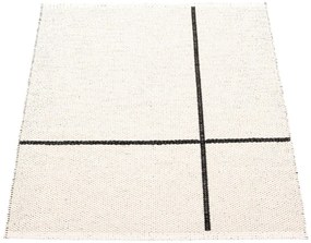 Fekete kültéri-beltéri szőnyeg 70x90 cm Fred Black – Pappelina