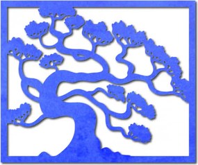 Fából készült kép a falon egy bonsai fa fa rétegelt lemez DRAZSKA