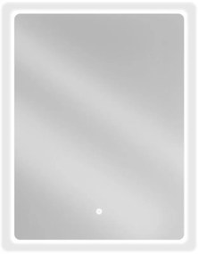 Mexen Sun megvilágított fürdőszobai tükör 60 x 80 cm, LED 6000K, anti-pára - 9807-060-080-611-00