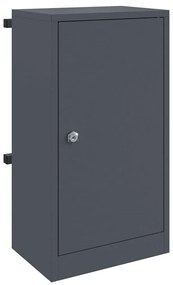 postaláda Antracit 30 x 23 x 55 cm Acél