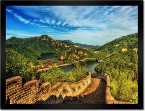 Poszterek keretben 40x30 Eiffel-torony Párizs