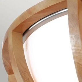 Elstead FE-ALLIER-F-LW - Mennyezeti lámpa ALLIER 2xE27/60W/230V tölgy