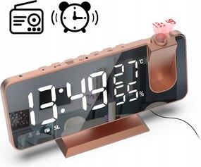 Elektronikus Óra Led Ébresztő Rgb Led Hangos Álló Digitális Fény Usb Kábel