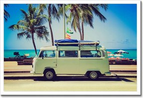 Poszterek keretben 60x40 Volkswagen Transporter