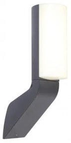 LED lámpatest , oldalfali , 14W , természetes fehér , szürke , kültéri , IP44 , LUTEC , BATI