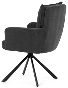 Szürke Kordbársony Étkezőszék. HC-X1128 GREY2