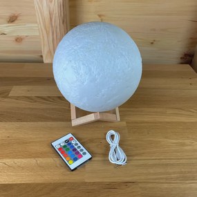 LED világító Hold 20 cm