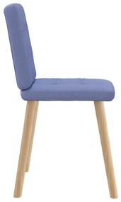 étkezőszékek 2 db Jeans kék szövet