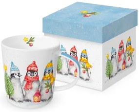Karácsonyi porcelán bögre 400 ml Sacred Penguins