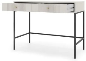 LUE konzolasztal bézs/fekete