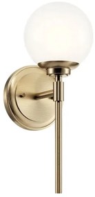 Kichler KL-BENNO1-CPZ - LED Fürdőszobai lámpa BENNO 1xG9/3W/230V IP44 réz