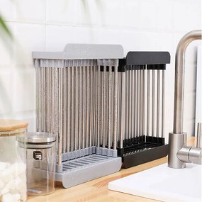 Teleszkópos Csöpögtető mosogatóhoz fekete