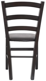Sára Étkezőszék műbőr ülőrésszel wenge - 2db N