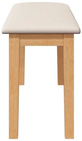tömörfa gumiból pad 90 cm