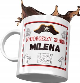 Milena Születésnapi Bögre Névnapi Ajándék Nyomtatott Fotóval