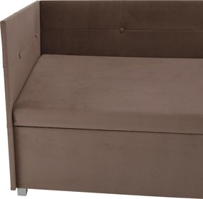 Heverő tárolóhellyel, barna Taupe, AURIA UNI