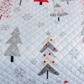 JINGLE ágytakaró fehér Méret: 220 x 240 cm