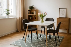 Téglalap alakú asztal 120 x 80 x 74 cm