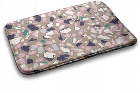 Gumírozott fürdőszobaszőnyeg Absztrakt 75x45