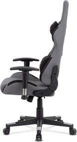 Szürke Gamer Szék, Hinta Mechanikával. KA-F05 GREY