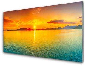 Akrilkép Sea Sun Landscape 100x50 cm