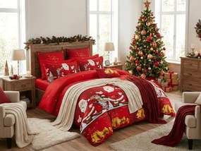 Mikroszálas ágyneműhuzat BELLMERRY piros Ágyneműhuzat mérete: 70 x 80 cm | 140 x 200 cm