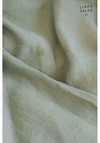 Nature zöld gyerek lenlepedő, 60 x 120 cm - Linen Tales