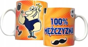 Díszes Férfi Bögre, Ajándék karácsonyra Apának, Barátnak