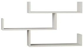 Fali polc TIBET 66,5x119 cm fehér