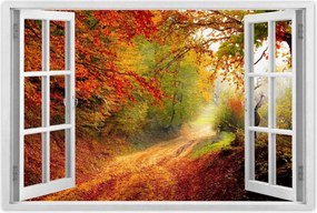 Poszterek 90x60 Szarvas az erdőben