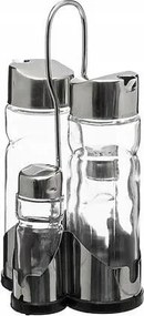 Fűszerkészlet, Olívaolaj És Ecet 170 ml krómozott