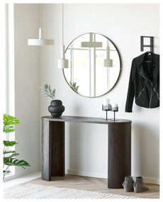 Fekete üveg váza (magasság 20 cm) Vera – House Nordic