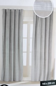 Szalagra kész függöny méret: 140 cm x 250 cm modell: 541/5