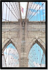 Poszterek keretben 40x60 Híd Építészet Tájkép