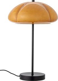 Okkersárga asztali lámpa üveg búrával (magasság 46,5 cm) Kinoko – Bloomingville