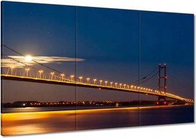 Festmények 120x80 Híd az éjszakában