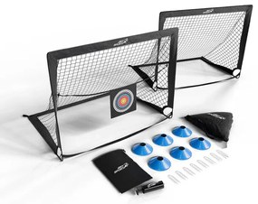 Juskys 2 db összecsukható futballkapu készlet