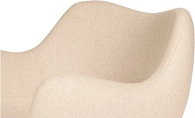 Bézs gyapjú fotel RM58 – noo.ma