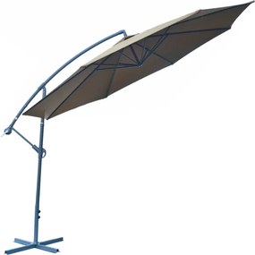 ROJAPLAST Napernyő fémből 8080 barna Ø350 cm