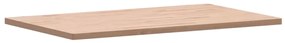 tömör bükkfa téglalap alakú asztallap 100x60x2,5 cm