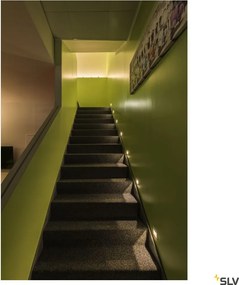 SLV FRAME CURVE 111292 Beépíthető lépcsőházi lámpa 1x1W/LED 3000K 60LM IP20