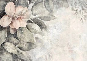 Fotótapéta Levelek a flizelinen virág Virágok fotótapéta falra Ragasztó