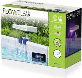 Relaxáló LED vízesés medencéhez
