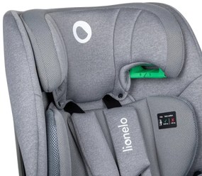 Lionelo - Forgatható autós gyerekülés alappal LAVENDER i-Size 76-150 cm Grey Stone