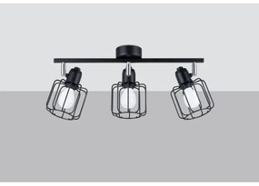 Sollux SL.1116 - Spotlámpa BELUCI 3xE14/40W/230V fekete