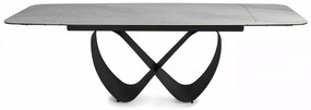 Infinity bővíthető étkezőasztal kerámia fehér 160-240 cm