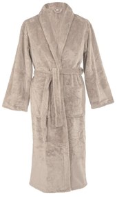 Szürkésbarna mikroplüss fürdőköpeny S/M Pippa – Tiseco Home Studio