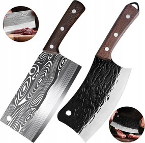 Kínai kés,Séf kés,húsvágó kés,univerzális kés,konyhai kés 2db