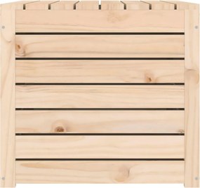 Tömör Fenyőfa Kerti Láda 101 X 50,5 X 46,5 Cm